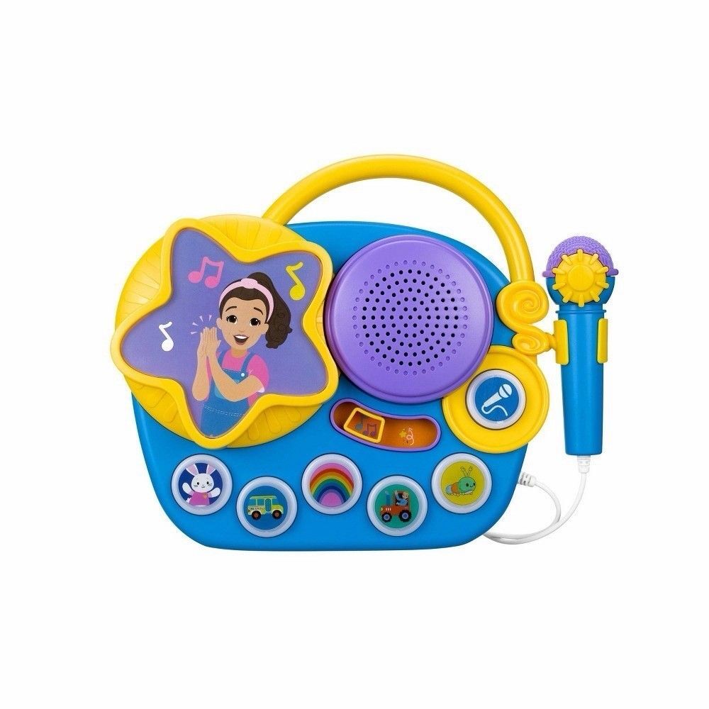 Ms. Rachel Sing Along Boombox Music & Light Up Toy Player Educational
